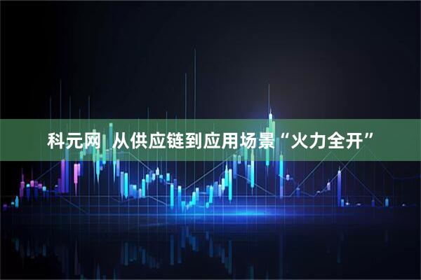 科元网  从供应链到应用场景“火力全开”